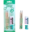 Acmeliae (43072) Chubby 6B Pencil (Age 3-4) (3 pcs Set) with 4B Art Eraser image