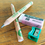 Acmeliae (43072) Chubby 6B Pencil (Age 3-4) (3 pcs Set) with 4B Art Eraser image