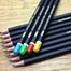 Acmeliae HB Matt Black Color Body Graphite Pencil 43510 - (12pcs/Box) image