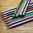 Acmeliae HB MultiColor Striped Body Graphite Pencil 43512 - (12pcs/Box) image