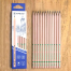 Acmeliae HB Natural Color Body with Soften Russia Cedar Wood Graphite Pencil 43524 - (12pcs/Box) image