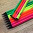Acmeliae HB Neon MultiColor Body Graphite Pencils 43515 - (12pcs/Box) image