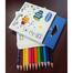 Acmeliae Super Quality Triangular Shape End-cutting Color Pencil 9402 - (12pcs/Box) - 7 inch image