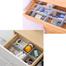 Adjustable DIY Drawer Organizer Grid Dividers (6 pcs) Any Color image
