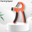 Adjustable Hand Grip 5-60Kg (Orange Color) Hand Exerciser - Sports and Fitness image