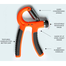 Adjustable Hand Grip 5-60Kg (Orange Color) Hand Exerciser - Sports and Fitness image