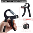 Adjustable Heavy Grip Hand Gripper Gym Power Fitness Hand Exerciser Grip Multicolor 10-50kg image