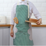 Adjustable Shoulder Straps Sleeveless Waterproof and Oil-proof Kitchen Apron - 1 Pcs image