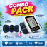 Advanced Digital Electronic Blood Pressure Machine and Mini Massager Combo Pack image