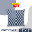 Agrey Hometex Decorative Cushion Cover (Buy 1 Get 1 Free) image