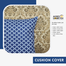 Agrey Hometex Decorative Cushion Cover (Buy 1 Get 1 Free) image