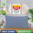 Agrey Hometex Decorative Cushion Cover (Buy 1 Get 1 Free) image