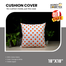 Agrey Hometex Decorative Cushion Cover (Buy 1 Get 1 Free) image