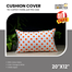 Agrey Hometex Decorative Cushion Cover (Buy 1 Get 1 Free) image
