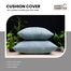 Agrey Hometex Decorative Cushion Cover (Buy 1 Get 1 Free) image