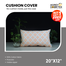 Agrey Hometex Decorative Cushion Cover, Picecolor (Buy 1 Get 1 Free) image