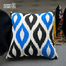 Agrey Hometex Exclusive Cushion Cover, Blue and Black image