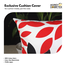 Agrey Hometex Exclusive Cushion Cover (Buy 1 Get 1 Free) image