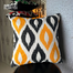 Agrey Hometex Exclusive Cushion Cover, Yellow and Black image