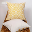 Agrey Hometex Premium Cotton Cushion Cover Gold Sparkle image