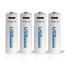 AiVR USB-C Rechargeable Battery AA Size 2550 MAh - 4 Pcs image