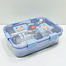 Airtight Stainless Steel 3 Part Tiffin Box Food Container image