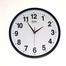 Ajanta Black Plastic Analog Wall Clock-Stylish Home and Office Decor image