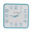 Ajina Maple Digit Square Wall Clock - Blue image