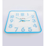 Ajina Maple Digit Square Wall Clock - Blue image