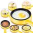 All-in-One Electric Breakfast Machine - Mini Non-Stick Frying Pan, Egg Boiler and Steamer (Multicolor) image