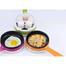 All-in-One Electric Breakfast Machine - Mini Non-Stick Frying Pan, Egg Boiler and Steamer (Multicolor) image
