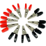 Alligator Clips Crocodile Clips for Electronics Testing and DIY Work – Red and Black 10 Pc (1 Lot) image