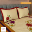 Allora Amber Garden Embroidered Bed Sheet image