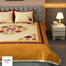 Allora Amber Garden Embroidered Bed Sheet image