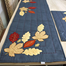 Allora Appliqué and Hand-Stitched Dining Table Runner Set 7 Pcs image