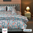 Allora Fallen Leaves Comforter Bedding Set – 5 Pcs image