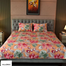 Allora Flora Printed Bed sheet image