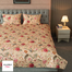 Allora Floral Whisper Printed Bed Sheet image