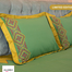 Allora Mustard Meadow Embroidery Bed Sheet image