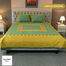 Allora Mustard Meadow Embroidery Bed Sheet image
