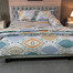 Allora Olive Print Comforter King Size image
