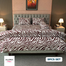 Allora Zebra Print Comforter Bedding - 5Pcs image