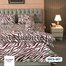 Allora Zebra Print Comforter Bedding - 5Pcs image