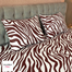 Allora Zebra Printed King Bed Sheet image
