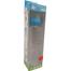 Alpha Baby Feeding Bottle with Soft Silicone Nipple 240ml (Glass) - Blue image