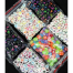 Alphabet Plastic Beads 6 Types 10gm Each Total 60gm Pack image