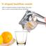 Aluminium Metal Fruit Press Manual Hand Press Juicer image
