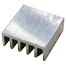 Aluminum Heat Sink 9x9x5mm Heatsink Module For LED IC UPS IPS MOSFET Transistor Semiconductor Devices IC 5Pcs image