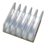Aluminum Heat Sink 9x9x5mm Heatsink Module For LED IC UPS IPS MOSFET Transistor Semiconductor Devices IC 5Pcs image
