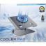Aluminum Laptop Wiht One Big Fan Stand Adjustable Rotating Laptop Stand Desk Notebook Computer Holder Preview 1